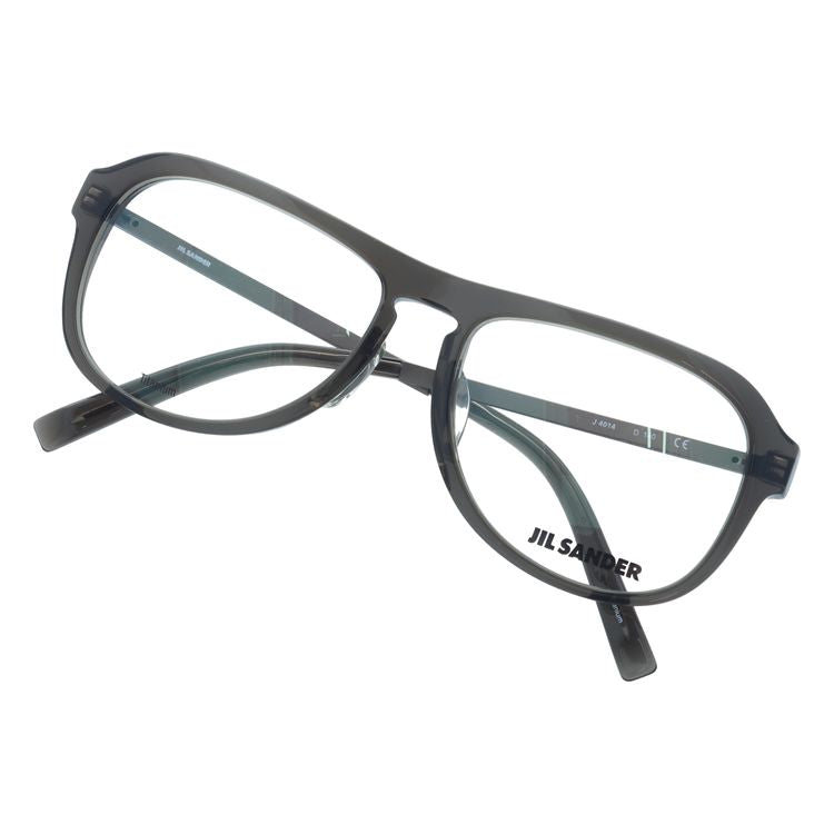 ジルサンダー メガネフレーム JIL SANDER 度付き 度なし 伊達 だて 眼鏡 メンズ レディース J4014-D 55サイズ レギュラーフィット UVカット 紫外線 ラッピング無料