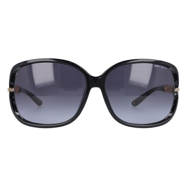 【国内正規品】ジミーチュウ サングラス JIMMY CHOO LOOP FS BMB/HD 61 ブラック/ローズゴールド アジアンフィット スクエア型 レディース 女性用 UVカット 紫外線対策 UV対策 おしゃれ ギフト ラッピング無料