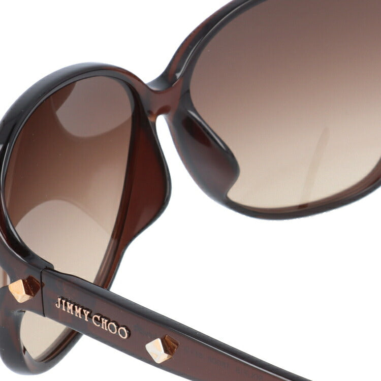 【訳あり】【国内正規品】ジミーチュウ サングラス アジアンフィット JIMMY CHOO SOL FS TBG/D8 64サイズ バタフライ型 レディース 女性用 アイウェア UVカット 紫外線対策 UV対策 おしゃれ ギフト ラッピング無料