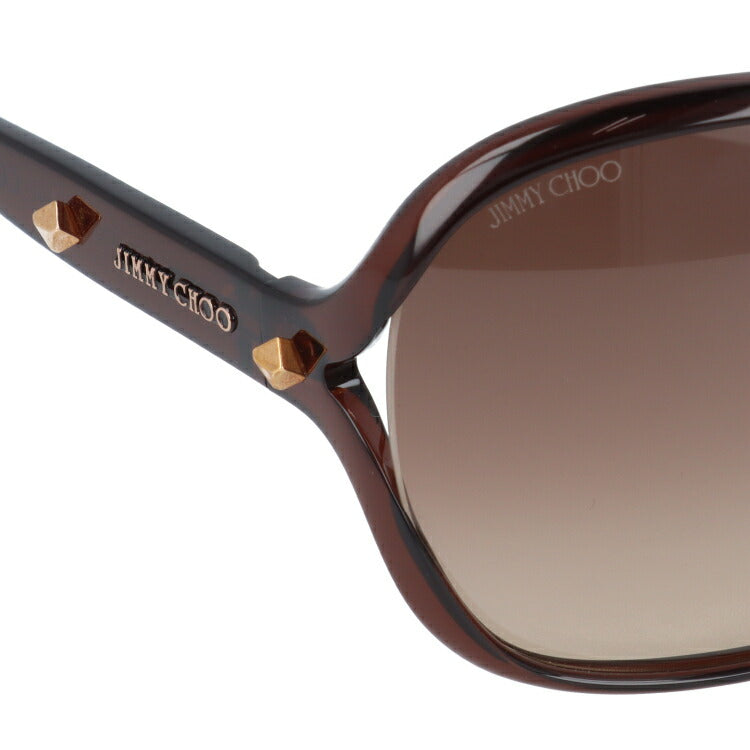 【訳あり】【国内正規品】ジミーチュウ サングラス アジアンフィット JIMMY CHOO SOL FS TBG/D8 64サイズ バタフライ型 レディース 女性用 アイウェア UVカット 紫外線対策 UV対策 おしゃれ ギフト ラッピング無料