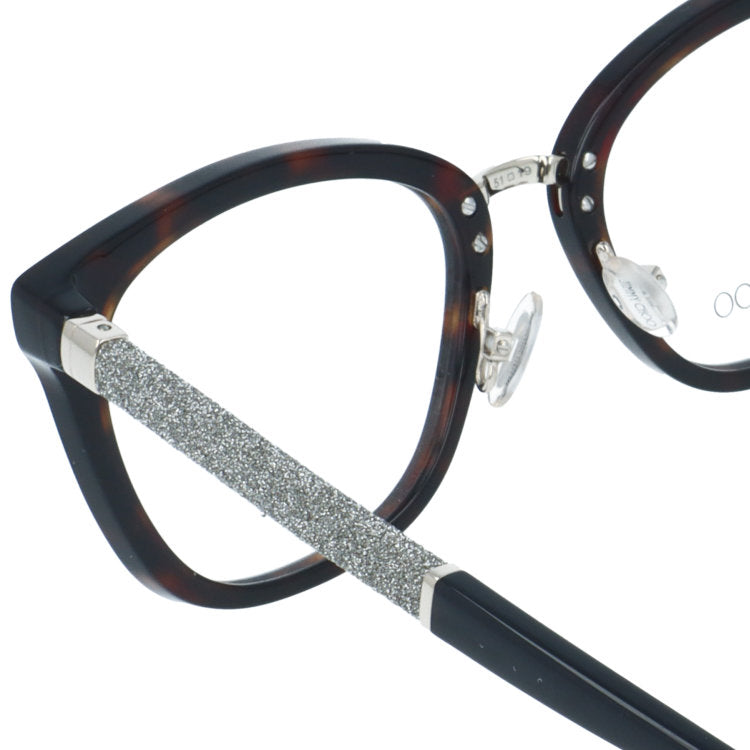 ジミーチュウ メガネフレーム 伊達メガネ JIMMY CHOO JC165 KBE 51サイズ フォックス型 べっ甲柄 フォックスウェリントン ユニセックス メンズ レディース