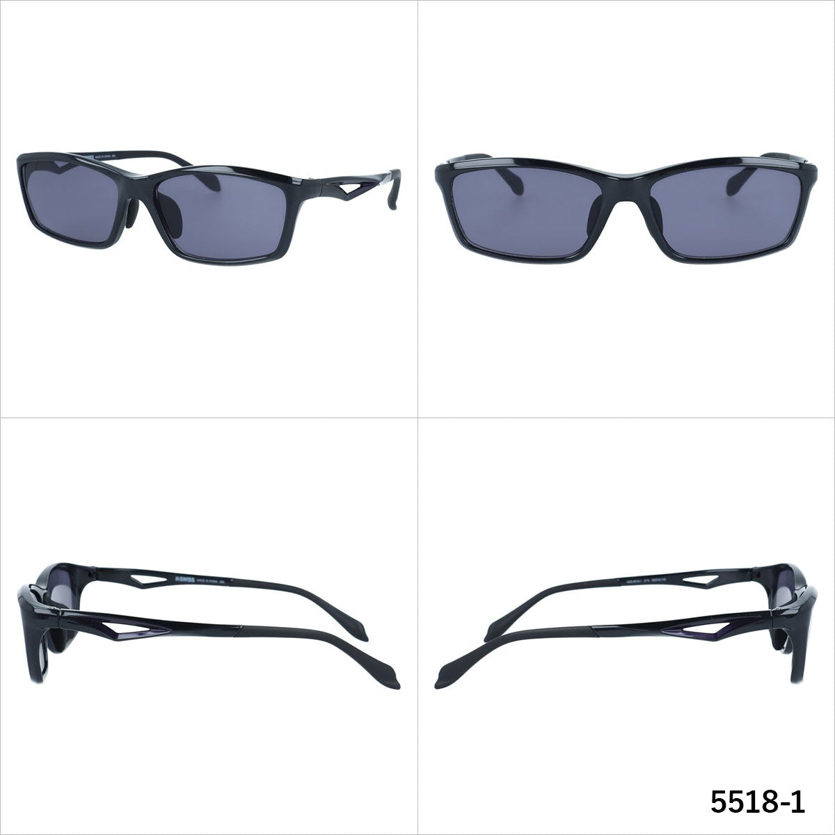 ケースイス サングラス アジアンフィット（フレキシブルノーズパッド） K-SWISS KSS 5518 56サイズ 全3カラー スポーツ型 スクエア ユニセックス メンズ レディース