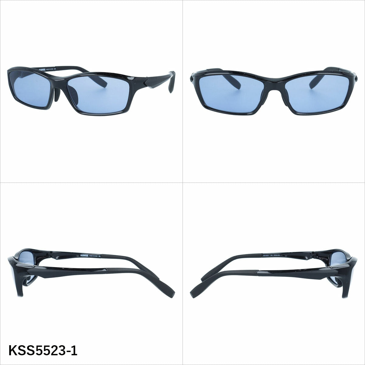 ケースイス サングラス アジアンフィット（フレキシブルノーズパッド） K-SWISS KSS5523 57サイズ 全3カラー スポーツ型 軽量 ユニセックス メンズ レディース