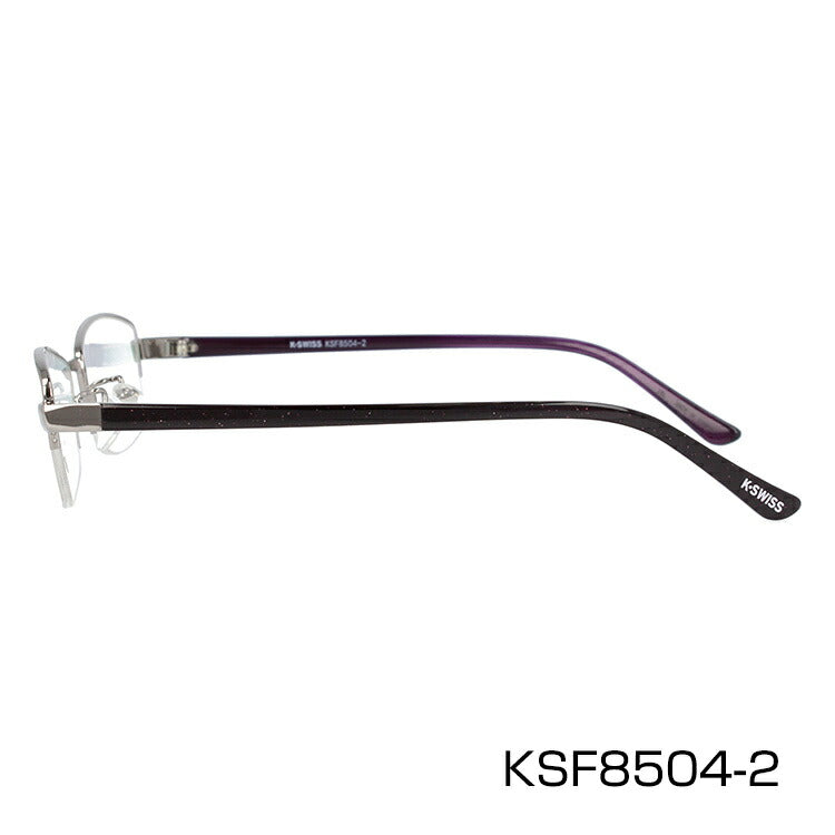 メガネ 眼鏡 度付き 度なし おしゃれ K-SWISS ケースイス KSF 8504 全3色 51サイズ スクエア型 メンズ 男性 UVカット 紫外線 ブランド サングラス 伊達 ダテ｜老眼鏡・PCレンズ・カラーレンズ・遠近両用対応可能 ラッピング無料