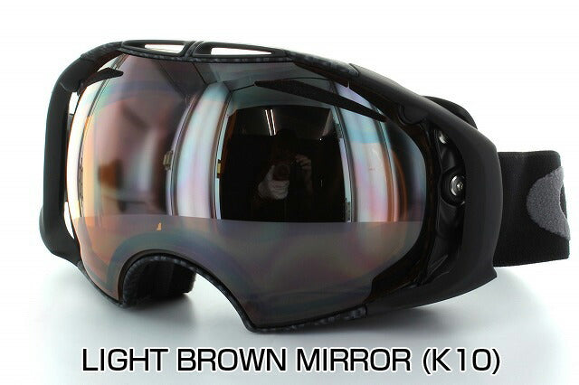 オークリー ゴーグル用 OAKLEY AIRBRAKE 専用 交換レンズ S3 エアブレイク LEGZA製 ブラウンミラー ライトグレー ピンク ライトブラウンミラー ライトピンクミラー ダブルレンズ 曇り止め アジアンフィット 全天候対応 ラッピング無料