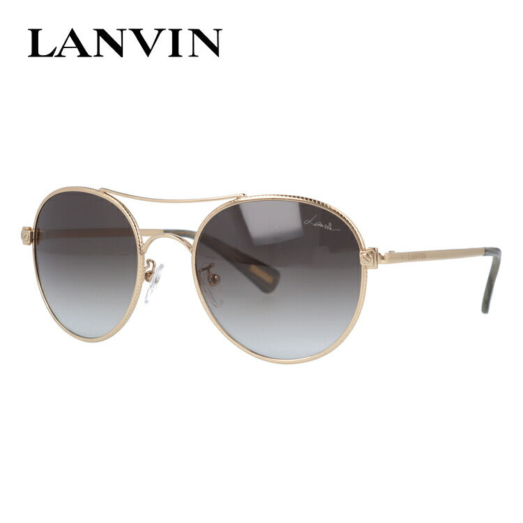【訳あり】【国内正規品】ランバン パリス サングラス LANVIN PARIS SLN067 300F 53サイズ ラウンド（ダブルブリッジ） メンズ レディース ラッピング無料