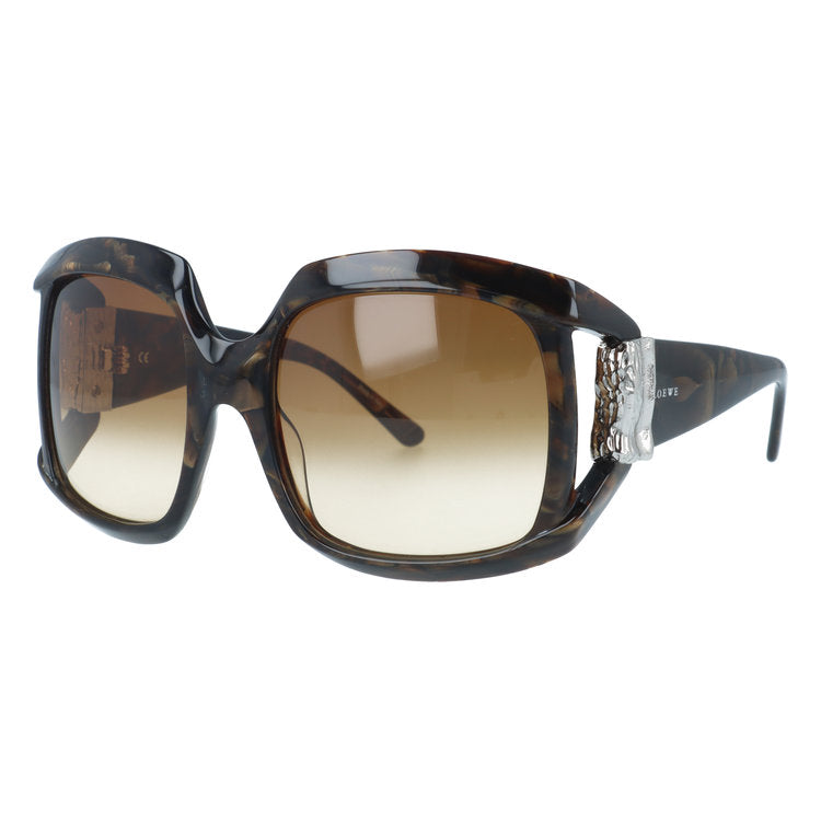 ロエベ サングラス レギュラーフィット LOEWE SLW699M 09PB 56サイズ スクエア型 ユニセックス メンズ レディース