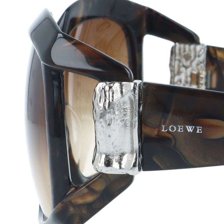 ロエベ サングラス レギュラーフィット LOEWE SLW699M 09PB 56サイズ スクエア型 ユニセックス メンズ レディース