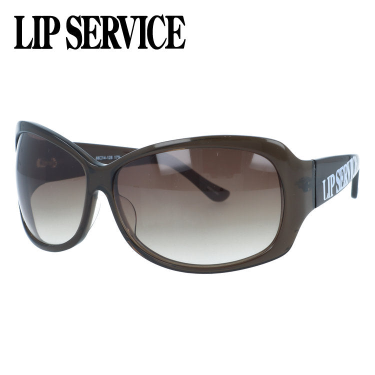 【訳あり】リップサービス サングラス LIP SERVICE LS-6502-2 66サイズ ウェリントン型 ユニセックス メンズ レディース