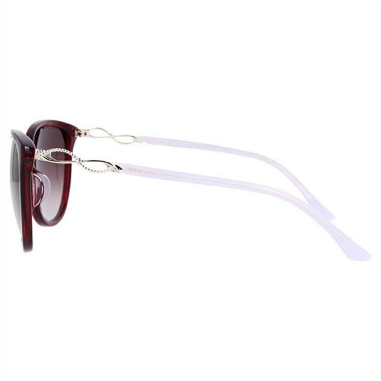 レディース サングラス MERCURYDUO マーキュリーデュオ MDS 9015-3 58サイズ アジアンフィット フォックス型 女性 UVカット 紫外線 対策 ブランド 眼鏡 メガネ アイウェア 人気 おすすめ ラッピング無料
