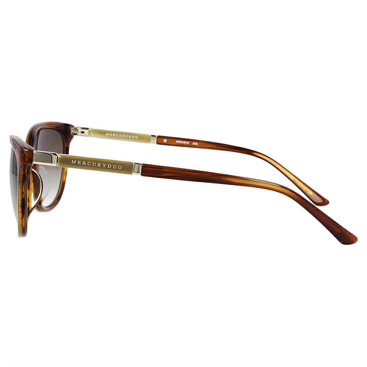レディース サングラス MERCURYDUO マーキュリーデュオ MDS 9018-2 58サイズ アジアンフィット フォックス型 女性 UVカット 紫外線 対策 ブランド 眼鏡 メガネ アイウェア 人気 おすすめ ラッピング無料