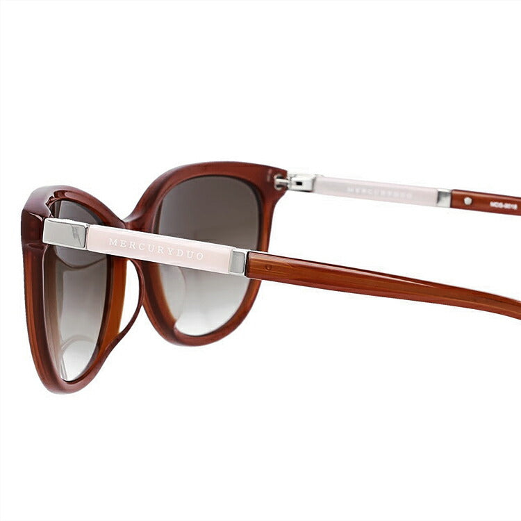 レディース サングラス MERCURYDUO マーキュリーデュオ MDS 9018-3 58サイズ アジアンフィット フォックス型 女性 UVカット 紫外線 対策 ブランド 眼鏡 メガネ アイウェア 人気 おすすめ ラッピング無料