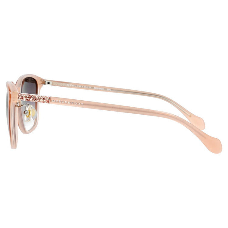 レディース サングラス MERCURYDUO マーキュリーデュオ MDS 9024-3 55サイズ アジアンフィット ウェリントン型 女性 UVカット 紫外線 対策 ブランド 眼鏡 メガネ アイウェア 人気 おすすめ ラッピング無料