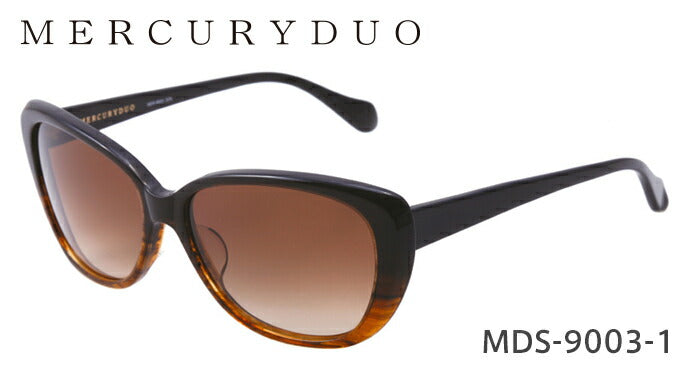 レディース サングラス MERCURYDUO マーキュリーデュオ MDS 9003 全3色 58サイズ アジアンフィット 女性 UVカット 紫外線 対策 ブランド 眼鏡 メガネ アイウェア 人気 おすすめ ラッピング無料
