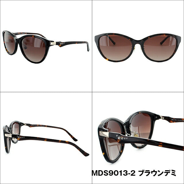 レディース サングラス MERCURYDUO マーキュリーデュオ MDS 9013 全3色 56サイズ アジアンフィット 女性 UVカット 紫外線 対策 ブランド 眼鏡 メガネ アイウェア 人気 おすすめ ラッピング無料