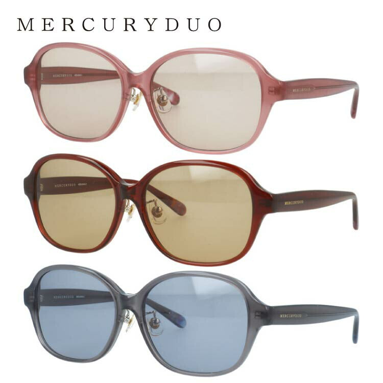 マーキュリーデュオ サングラス アジアンフィット（フルフィット） 調整可能ノーズパッド（クリングス） MERCURYDUO MDS9040 58サイズ 全3カラー バタフライ型 ユニセックス メンズ レディース