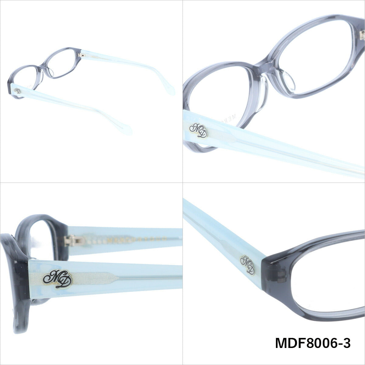 メガネ 眼鏡 度付き 度なし おしゃれ MERCURYDUO マーキュリーデュオ MDF 8006 全4色 51サイズ レディース 女性 UVカット 紫外線 ブランド サングラス 伊達 ダテ｜老眼鏡・PCレンズ・カラーレンズ・遠近両用対応可能 ラッピング無料