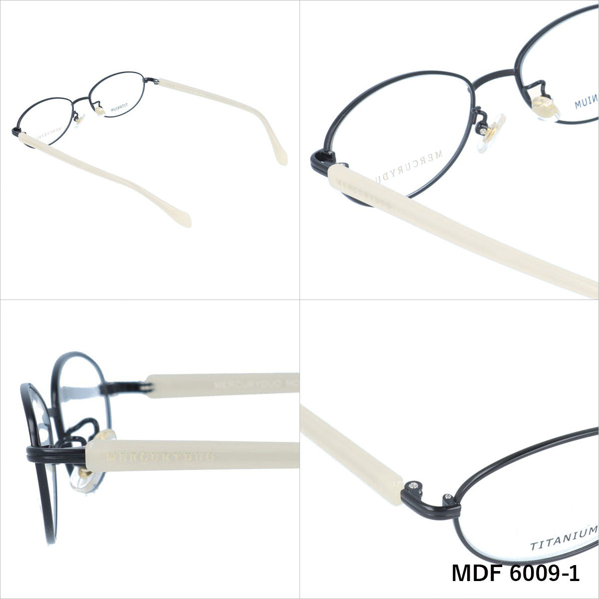 メガネ 眼鏡 度付き 度なし おしゃれ MERCURYDUO マーキュリーデュオ MDF 6009 全4色 52サイズ レディース 女性 UVカット 紫外線 ブランド サングラス 伊達 ダテ｜老眼鏡・PCレンズ・カラーレンズ・遠近両用対応可能 ラッピング無料