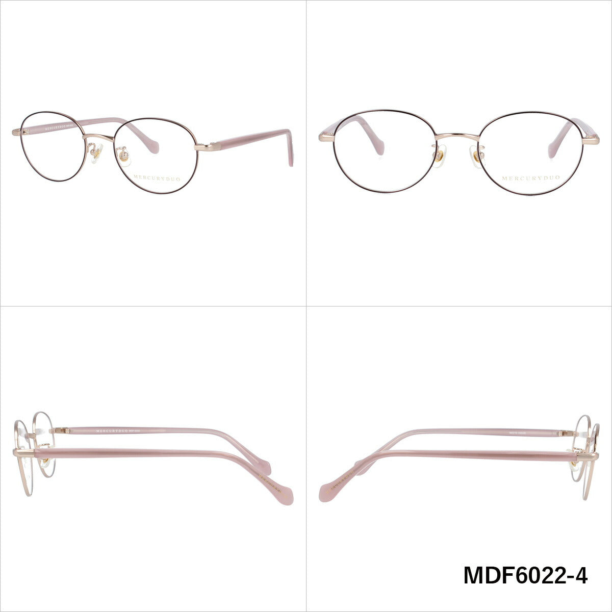 メガネ 眼鏡 度付き 度なし おしゃれ MERCURYDUO マーキュリーデュオ MDF6022 全8色 49サイズ ボストン型 レディース 女性 UVカット 紫外線 ブランド サングラス 伊達 ダテ｜老眼鏡・PCレンズ・カラーレンズ・遠近両用対応可能 ラッピング無料