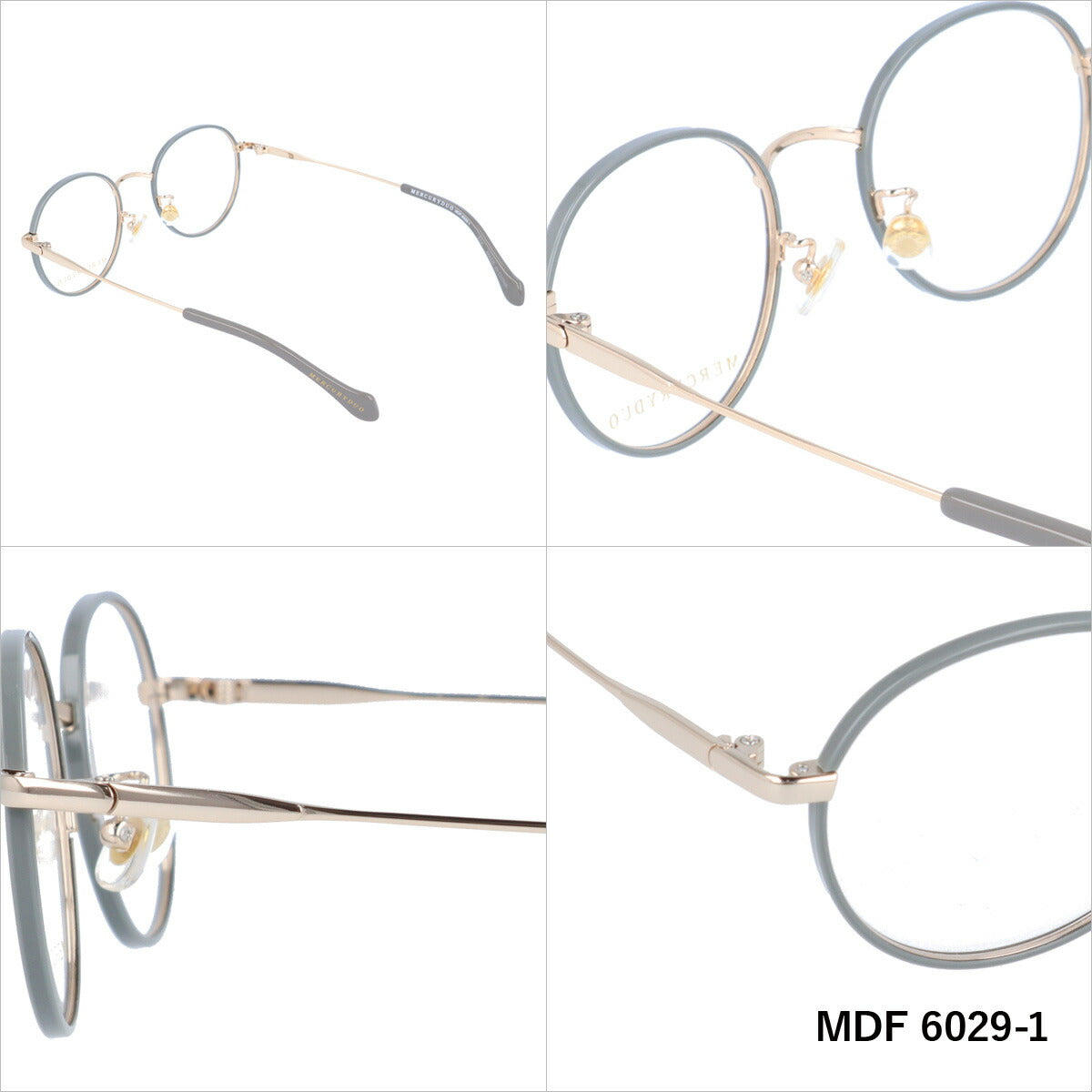 メガネ 眼鏡 度付き 度なし おしゃれ MERCURYDUO マーキュリーデュオ MDF6029 全4色 47サイズ ボストン型 レディース 女性 UVカット 紫外線 ブランド サングラス 伊達 ダテ｜老眼鏡・PCレンズ・カラーレンズ・遠近両用対応可能 ラッピング無料