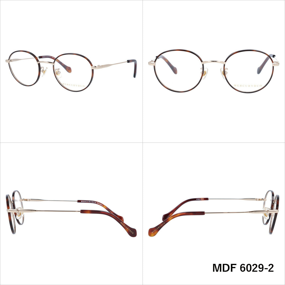 メガネ 眼鏡 度付き 度なし おしゃれ MERCURYDUO マーキュリーデュオ MDF6029 全4色 47サイズ ボストン型 レディース 女性 UVカット 紫外線 ブランド サングラス 伊達 ダテ｜老眼鏡・PCレンズ・カラーレンズ・遠近両用対応可能 ラッピング無料