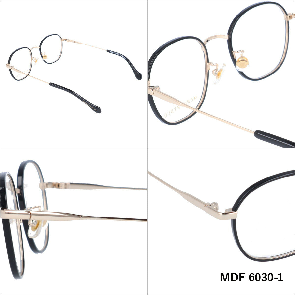 メガネ 眼鏡 度付き 度なし おしゃれ MERCURYDUO マーキュリーデュオ MDF6030 全4色 47サイズ スクエア型 レディース 女性 UVカット 紫外線 ブランド サングラス 伊達 ダテ｜老眼鏡・PCレンズ・カラーレンズ・遠近両用対応可能 ラッピング無料
