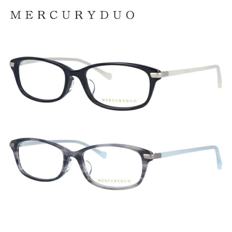 メガネ 眼鏡 度付き 度なし おしゃれ MERCURYDUO マーキュリーデュオ MDF8013 全4色 52サイズ レディース 女性 UVカット 紫外線 ブランド サングラス 伊達 ダテ｜老眼鏡・PCレンズ・カラーレンズ・遠近両用対応可能 ラッピング無料