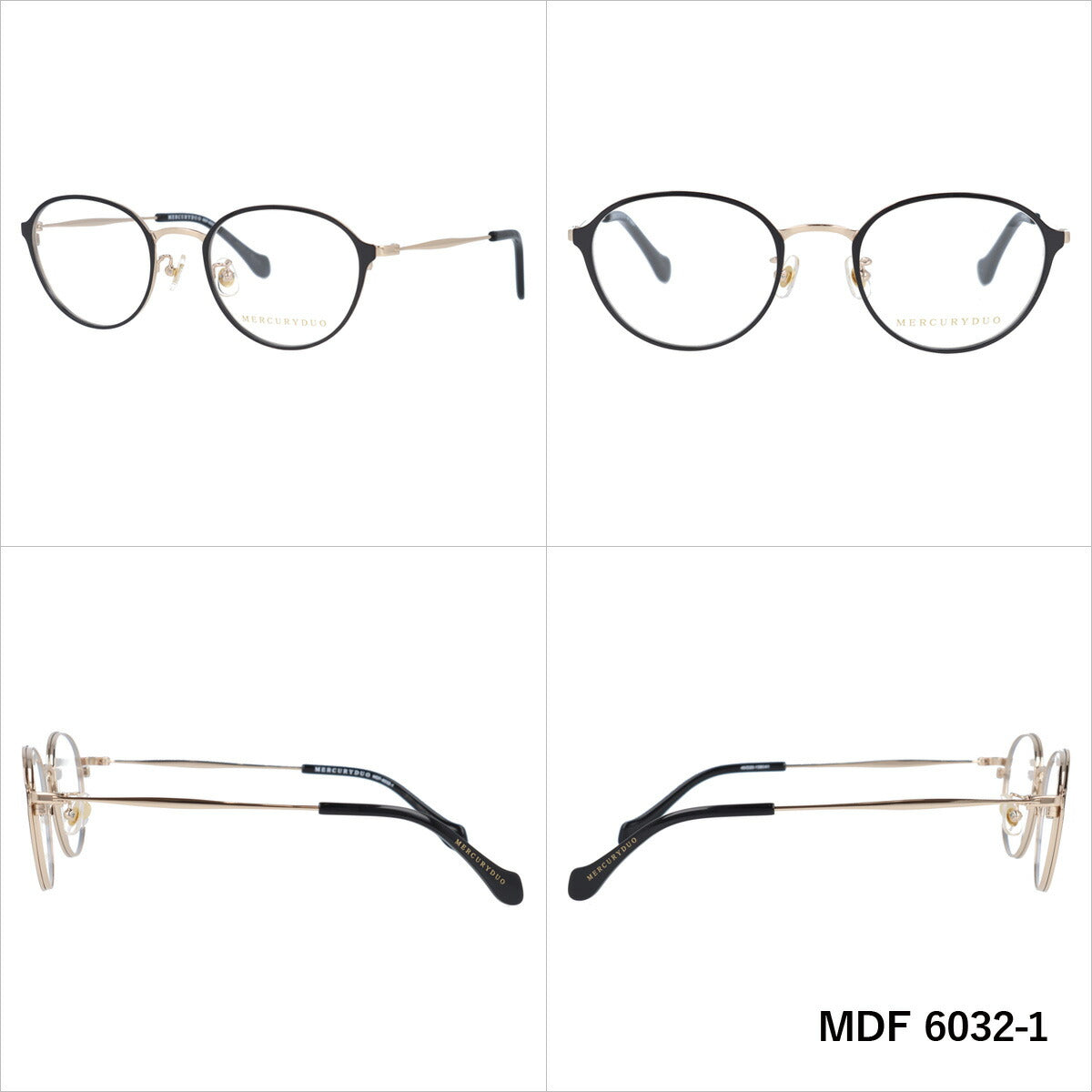 メガネ 眼鏡 度付き 度なし おしゃれ MERCURYDUO マーキュリーデュオ MDF6032 全4色 49サイズ ボストン型 レディース 女性 UVカット 紫外線 ブランド サングラス 伊達 ダテ｜老眼鏡・PCレンズ・カラーレンズ・遠近両用対応可能 ラッピング無料