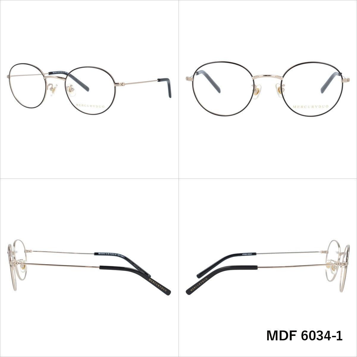 メガネ 眼鏡 度付き 度なし おしゃれ MERCURYDUO マーキュリーデュオ MDF6034 全4色 47サイズ ボストン型 レディース 女性 UVカット 紫外線 ブランド サングラス 伊達 ダテ｜老眼鏡・PCレンズ・カラーレンズ・遠近両用対応可能 ラッピング無料