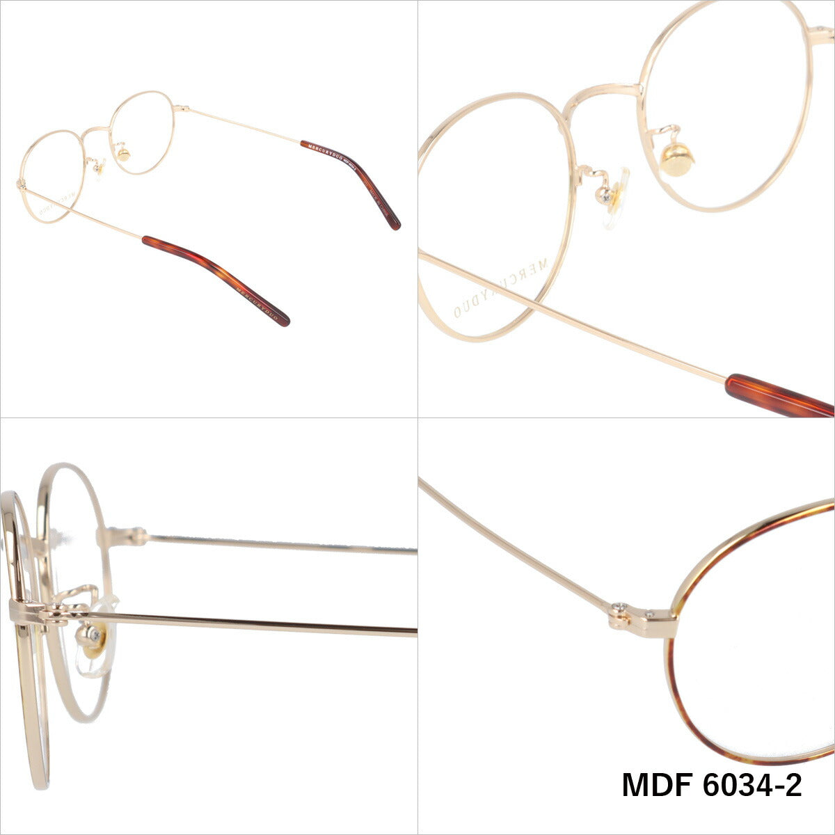 メガネ 眼鏡 度付き 度なし おしゃれ MERCURYDUO マーキュリーデュオ MDF6034 全4色 47サイズ ボストン型 レディース 女性 UVカット 紫外線 ブランド サングラス 伊達 ダテ｜老眼鏡・PCレンズ・カラーレンズ・遠近両用対応可能 ラッピング無料