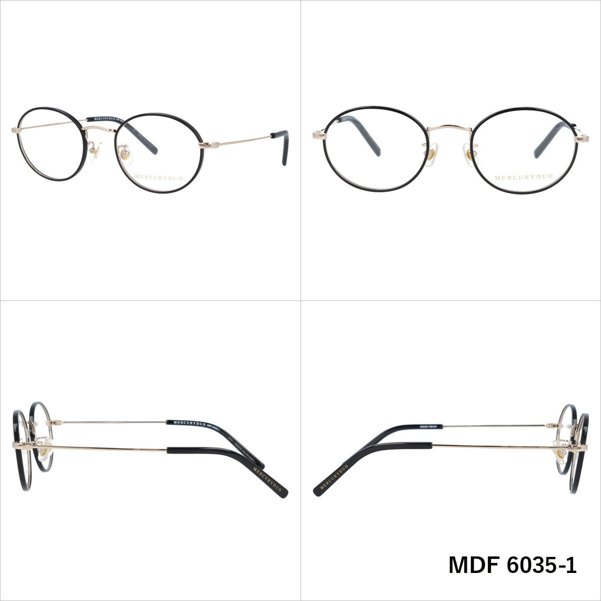 メガネ 眼鏡 度付き 度なし おしゃれ MERCURYDUO マーキュリーデュオ MDF6035 全4色 49サイズ ボストン型 レディース 女性 UVカット 紫外線 ブランド サングラス 伊達 ダテ｜老眼鏡・PCレンズ・カラーレンズ・遠近両用対応可能 ラッピング無料