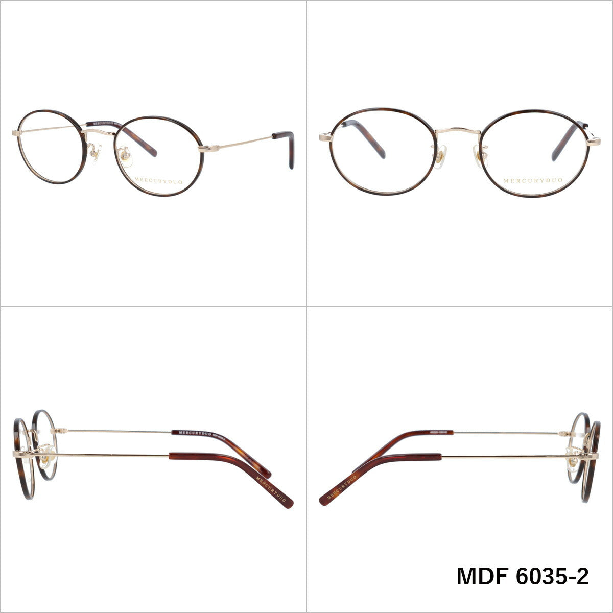 メガネ 眼鏡 度付き 度なし おしゃれ MERCURYDUO マーキュリーデュオ MDF6035 全4色 49サイズ ボストン型 レディース 女性 UVカット 紫外線 ブランド サングラス 伊達 ダテ｜老眼鏡・PCレンズ・カラーレンズ・遠近両用対応可能 ラッピング無料