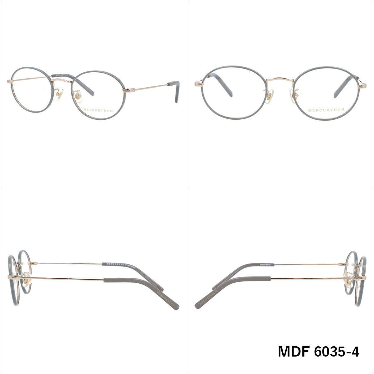 メガネ 眼鏡 度付き 度なし おしゃれ MERCURYDUO マーキュリーデュオ MDF6035 全4色 49サイズ ボストン型 レディース 女性 UVカット 紫外線 ブランド サングラス 伊達 ダテ｜老眼鏡・PCレンズ・カラーレンズ・遠近両用対応可能 ラッピング無料