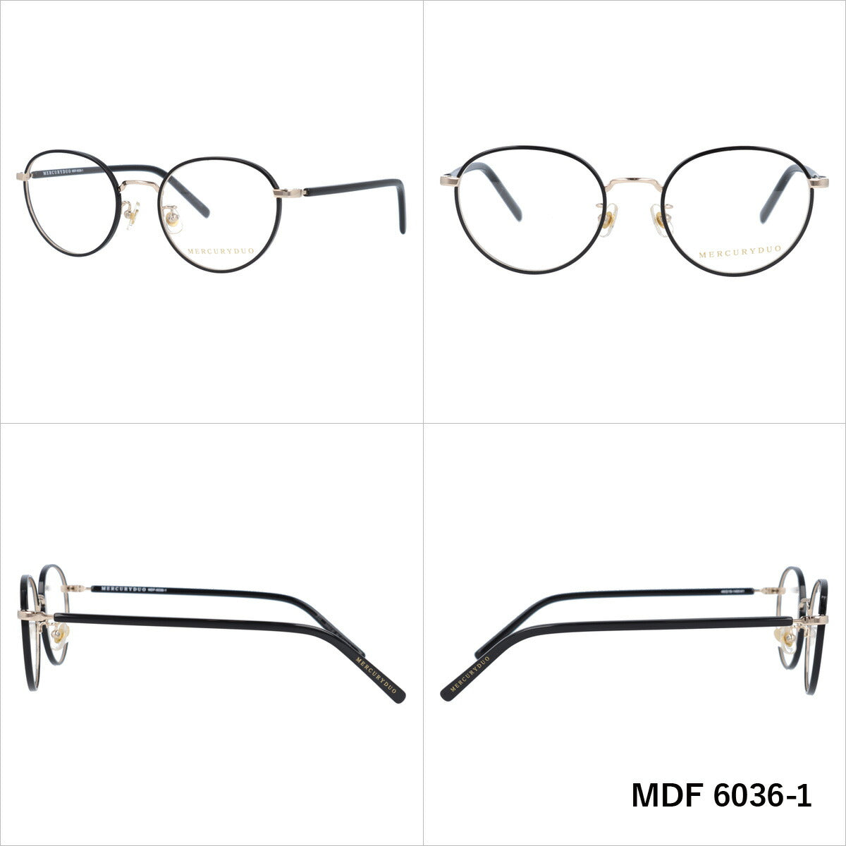 メガネ 眼鏡 度付き 度なし おしゃれ MERCURYDUO マーキュリーデュオ MDF6036 全4色 49サイズ ボストン型 レディース 女性 UVカット 紫外線 ブランド サングラス 伊達 ダテ｜老眼鏡・PCレンズ・カラーレンズ・遠近両用対応可能 ラッピング無料