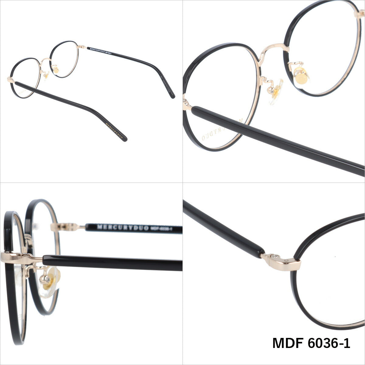 メガネ 眼鏡 度付き 度なし おしゃれ MERCURYDUO マーキュリーデュオ MDF6036 全4色 49サイズ ボストン型 レディース 女性 UVカット 紫外線 ブランド サングラス 伊達 ダテ｜老眼鏡・PCレンズ・カラーレンズ・遠近両用対応可能 ラッピング無料