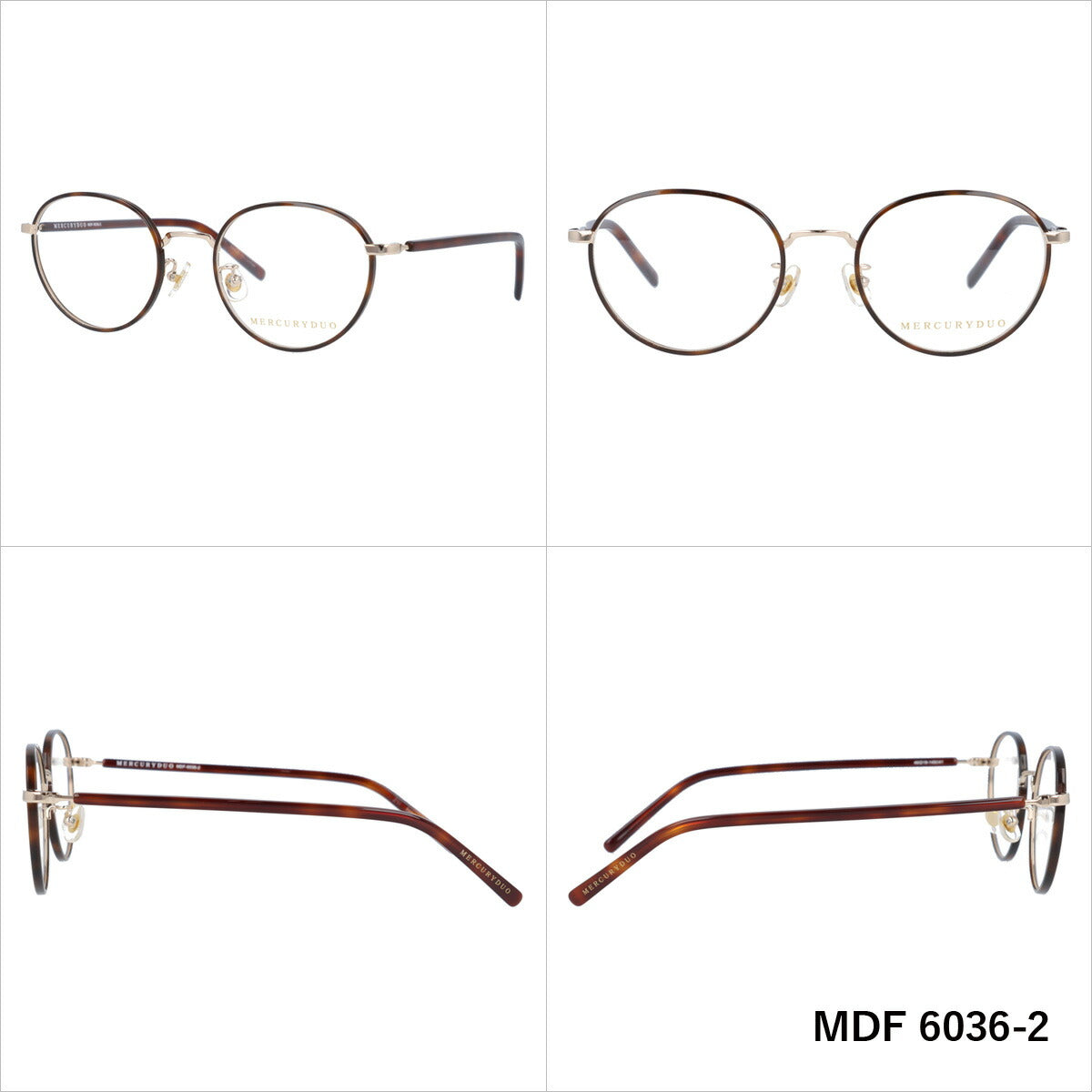 メガネ 眼鏡 度付き 度なし おしゃれ MERCURYDUO マーキュリーデュオ MDF6036 全4色 49サイズ ボストン型 レディース 女性 UVカット 紫外線 ブランド サングラス 伊達 ダテ｜老眼鏡・PCレンズ・カラーレンズ・遠近両用対応可能 ラッピング無料