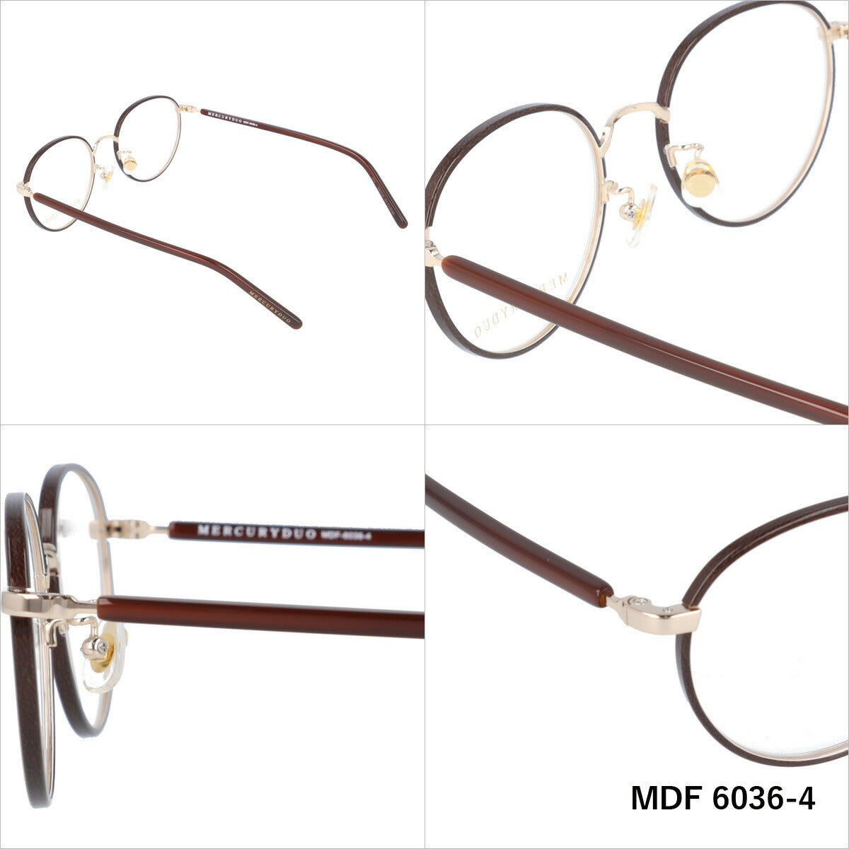 メガネ 眼鏡 度付き 度なし おしゃれ MERCURYDUO マーキュリーデュオ MDF6036 全4色 49サイズ ボストン型 レディース 女性 UVカット 紫外線 ブランド サングラス 伊達 ダテ｜老眼鏡・PCレンズ・カラーレンズ・遠近両用対応可能 ラッピング無料