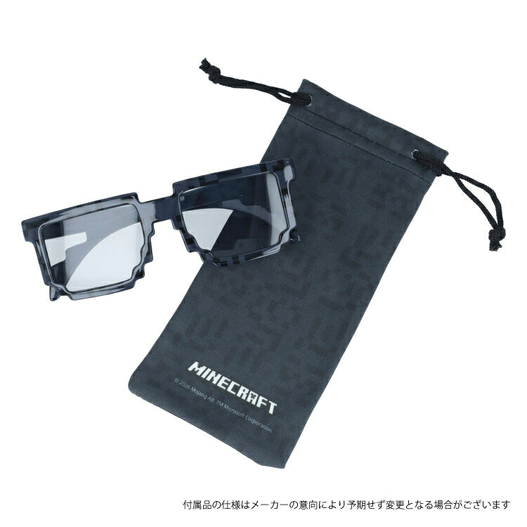 マインクラフト 子供用サングラス アジアンフィット MINECRAFT MC202/501 全5カラー 47サイズ スクエア型 クリーパー エンダーマン ニワトリ アレイ スライム キッズ ジュニア