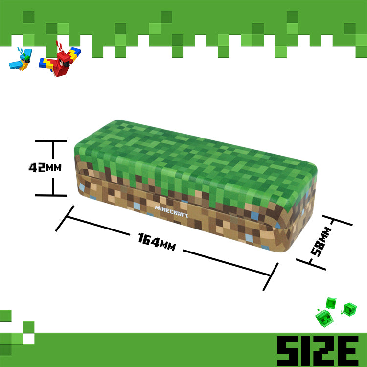 Minecraft マインクラフト メガネケース ケース 土ブロック マイクラ メガネ キッズ ジュニア メンズ レディース
