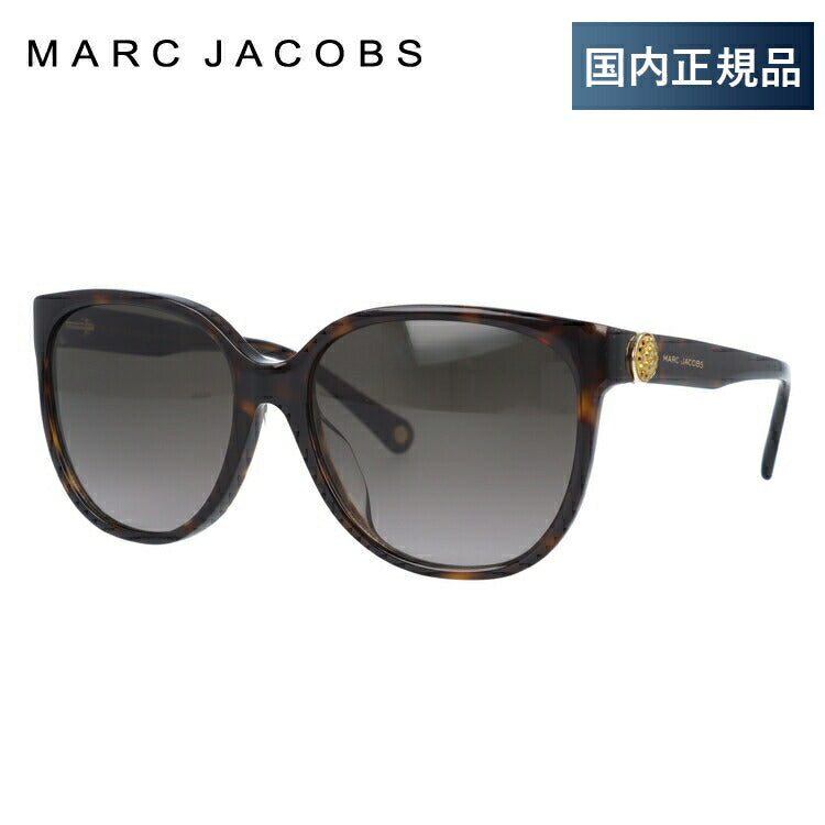 【訳あり】【国内正規品】マークジェイコブス サングラス アジアンフィット MARC JACOBS MARC92/FS 086/HA 57サイズ ウェリントン型 ウェリントン型 レディース 女性用 UVカット 紫外線対策 UV対策 おしゃれ ギフト ラッピング無料