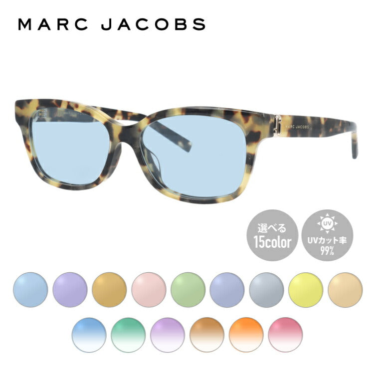 【選べる15色 ライトカラーレンズ】【国内正規品】マークジェイコブス MARC JACOBS MARC147F 02V 52サイズ アジアンフィット スクエア レディース UVカット 紫外線対策 おしゃれ ギフト