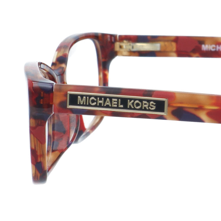 訳あり マイケルコース メガネフレーム 伊達メガネ アジアンフィット MICHAEL KORS MK4024F 3067 55サイズ スクエア型 べっ甲柄 アウトレット ユニセックス メンズ レディース