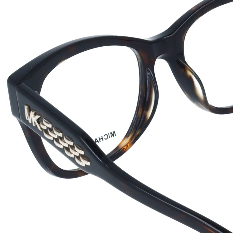【国内正規品】マイケルコース MICHAEL KORS メガネ フレーム 眼鏡 度付き 度なし 伊達 アジアンフィット MK4059F 3006 52サイズ ウェリントン型 レディース 女性用 UVカット 紫外線対策 UV対策 おしゃれ ギフト ラッピング無料