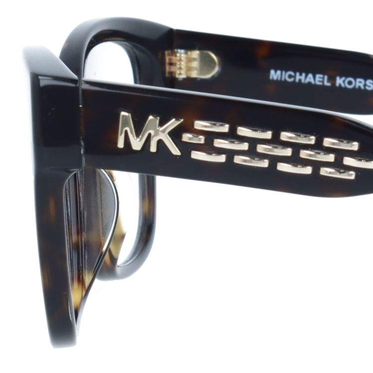 【国内正規品】マイケルコース MICHAEL KORS メガネ フレーム 眼鏡 度付き 度なし 伊達 アジアンフィット MK4059F 3006 52サイズ ウェリントン型 レディース 女性用 UVカット 紫外線対策 UV対策 おしゃれ ギフト ラッピング無料