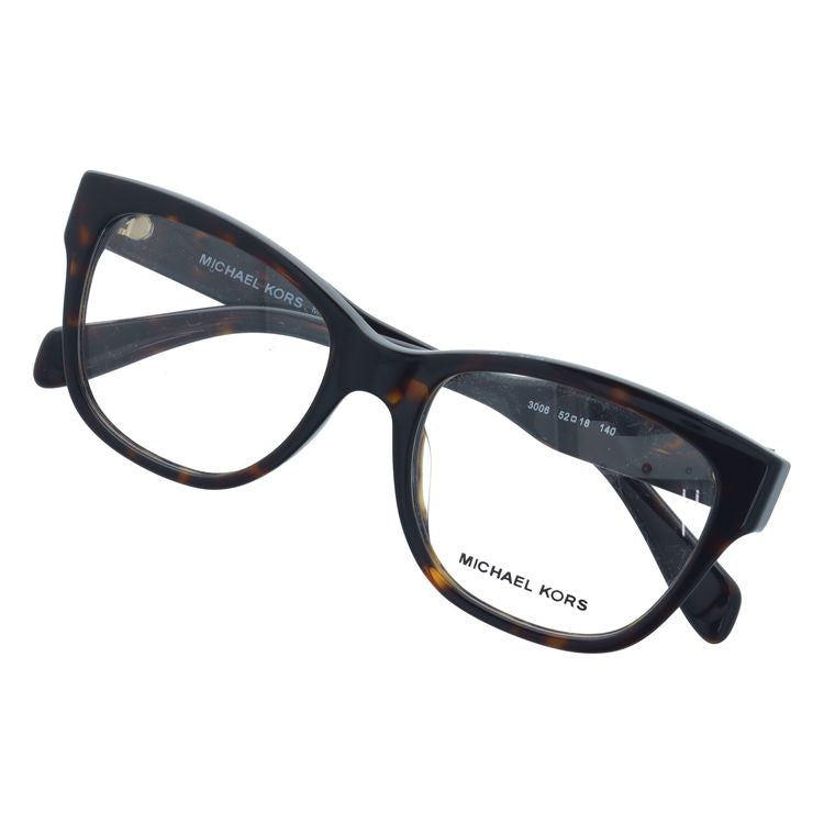 【国内正規品】マイケルコース MICHAEL KORS メガネ フレーム 眼鏡 度付き 度なし 伊達 アジアンフィット MK4059F 3006 52サイズ ウェリントン型 レディース 女性用 UVカット 紫外線対策 UV対策 おしゃれ ギフト ラッピング無料