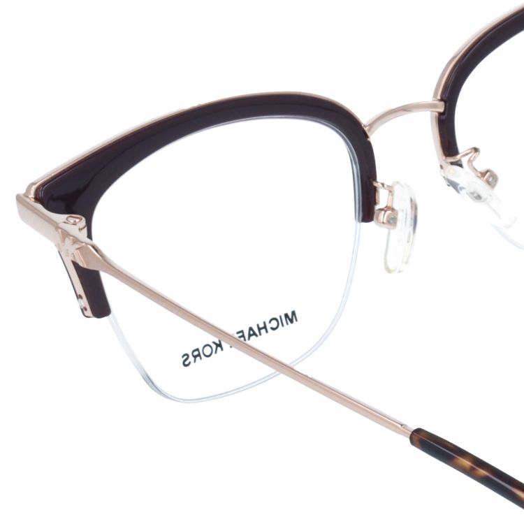【国内正規品】マイケルコース MICHAEL KORS メガネ フレーム 眼鏡 度付き 度なし 伊達 MK3029 1108 51サイズ ブロー型 レディース 女性用 UVカット 紫外線対策 UV対策 おしゃれ ギフト ラッピング無料