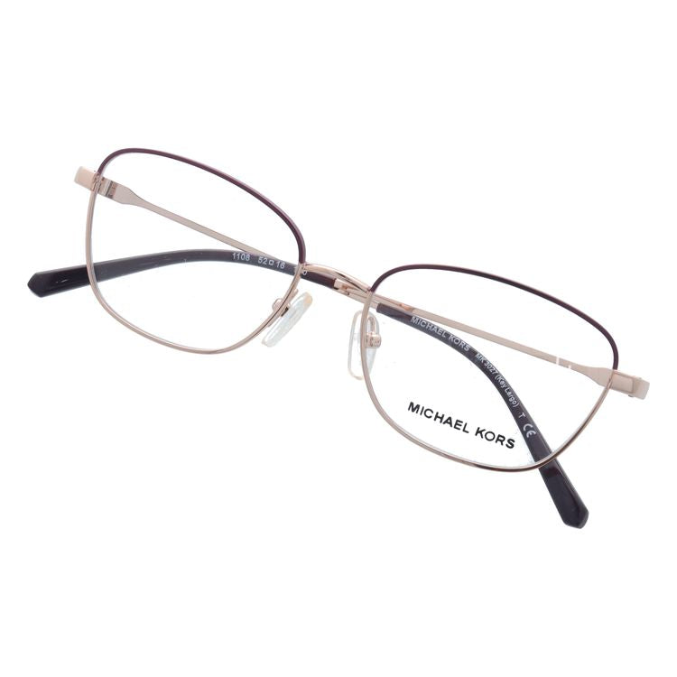 【選べる15色 ライトカラーレンズ】【国内正規品】マイケルコース MICHAEL KORS ライトカラー サングラス MK3027 1108 52サイズ スクエア 薄い色 オシャレ ドライブ レジャー おしゃれ ギフト メンズ レディース UVカット 紫外線 UV対策