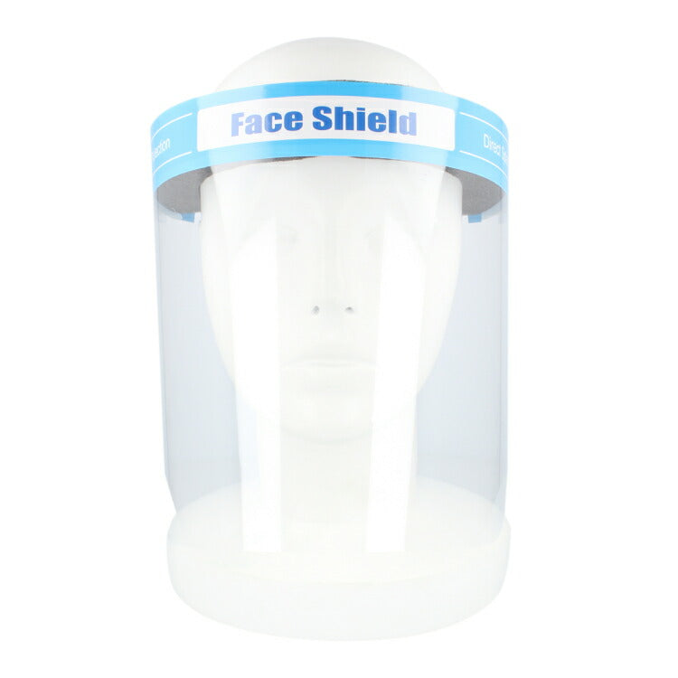 フェイスシールド フェイスガード マスク 飛沫対策 ウイルス対策 DIY 防塵 坊沫 軽量 曇り止め Face Shield 001