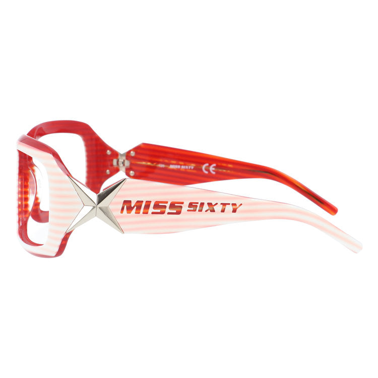 【訳あり・フレームのみ】 ミスシックスティー レギュラーフィット MISS SIXTY MX248S U41 62サイズ スクエア型 アウトレット品 ユニセックス メンズ レディース