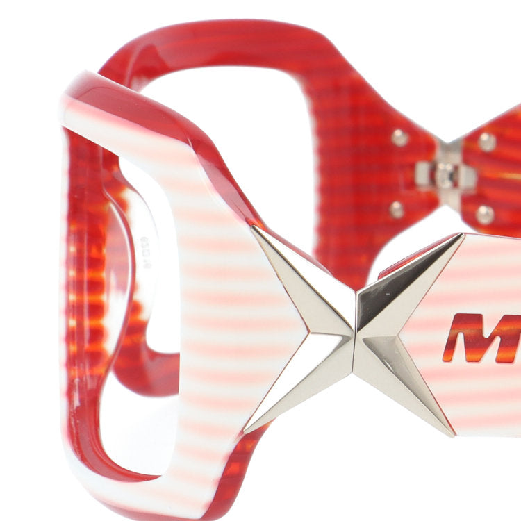【訳あり・フレームのみ】 ミスシックスティー レギュラーフィット MISS SIXTY MX248S U41 62サイズ スクエア型 アウトレット品 ユニセックス メンズ レディース